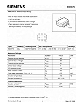 DataSheet BC857S pdf